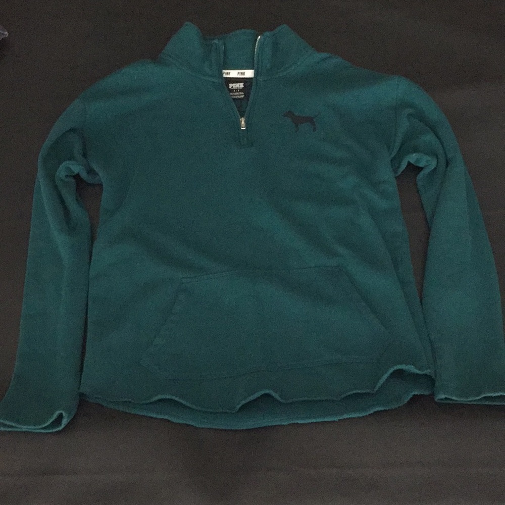 Victoria’s Secret pink sweater.